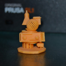 Picture of print of 3DPIAwards trophy