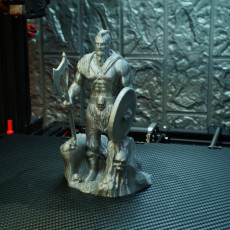 Picture of print of Viking Barbarian Sculpture