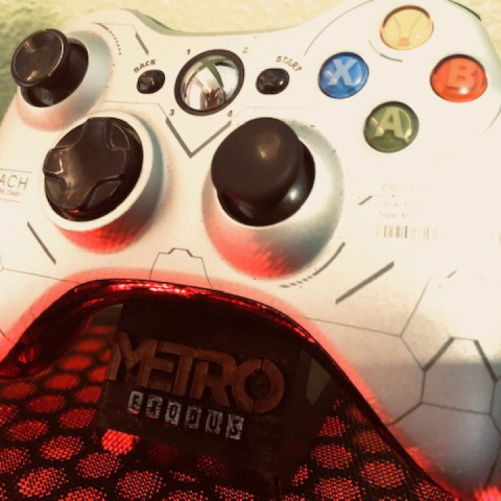 3D Printable xbox 360 Metro Exodus Stand by Mariano G