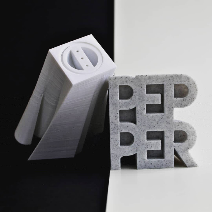 Salt and Pepper Text Shakers image