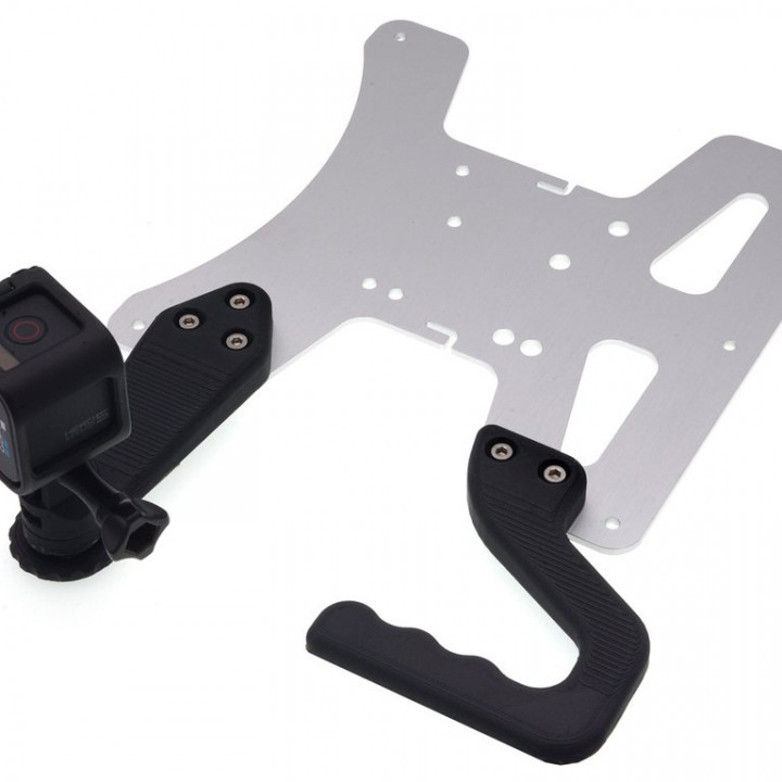 Handle and Camera Mount for Creality Ender 3 Modular R2 Y Carriage Plate image