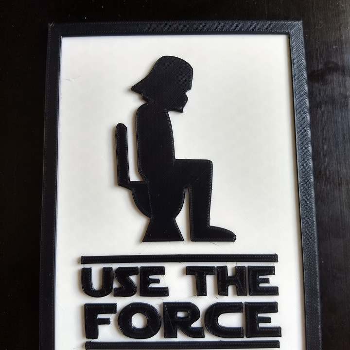 Decoration Plate - Use the force image