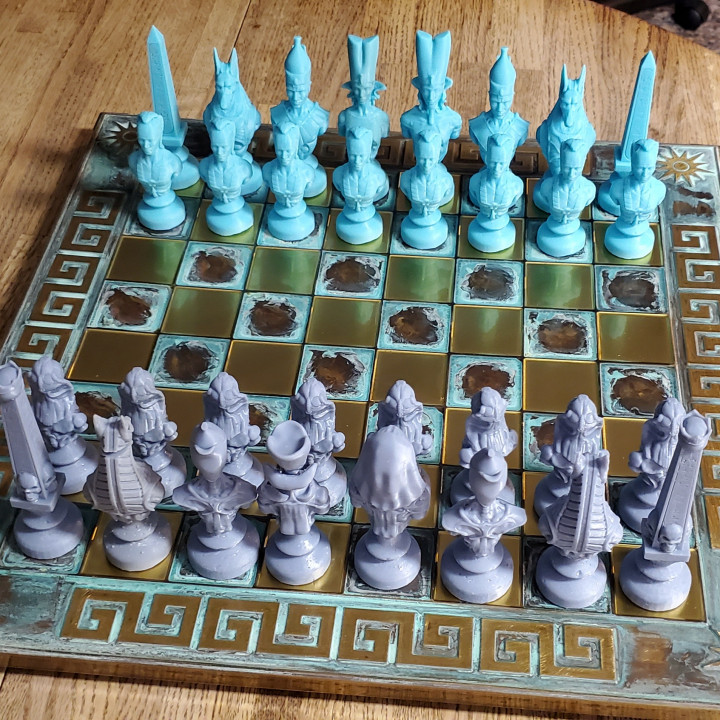 Egyptian Chess Alive vs Dead image