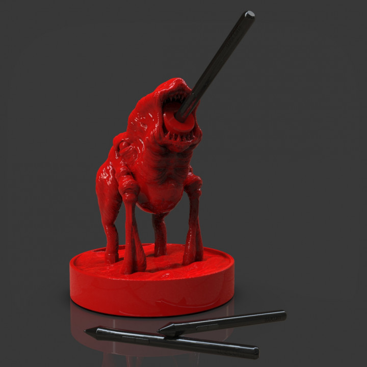 Creature From The Sand Pen Holder image