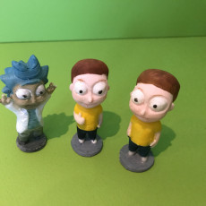 Picture of print of Tiny Morty:  Shocked version