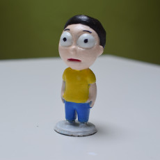 Picture of print of Tiny Morty:  Shocked version