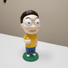 Picture of print of Tiny Morty: Thumbs up!