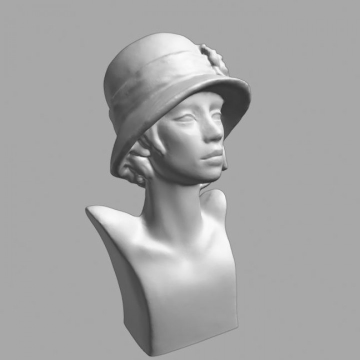 YoungLadySculptureScan image