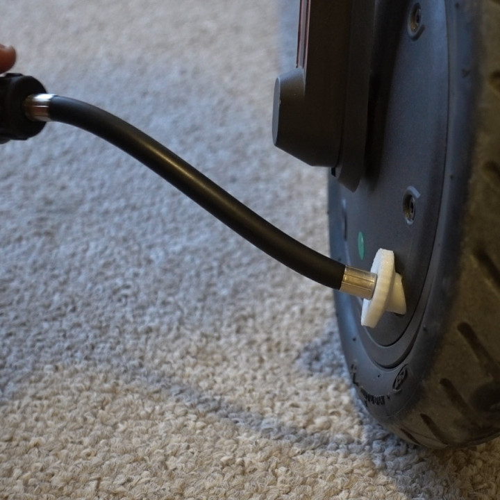 Xiaomi M365 tire valve adapter image