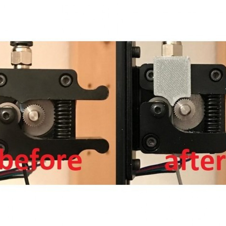 anycubic extruder flexible filament upgrade image