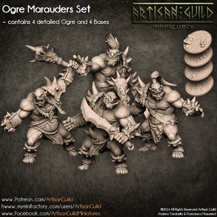 Ogre Marauders - 4 Modular Units image