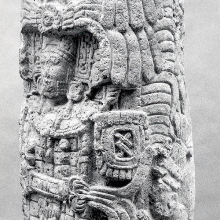 Column, Costumed Figure image