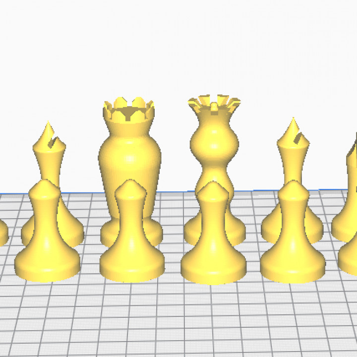 Curvy Chess Set image