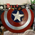 Broken Captain America Shield print image