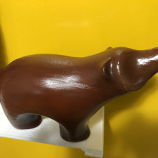 Picture of print of Bear figurine