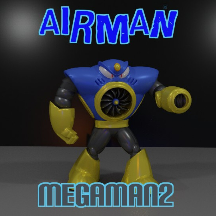 AIRMAN from MEGAMAN2 image
