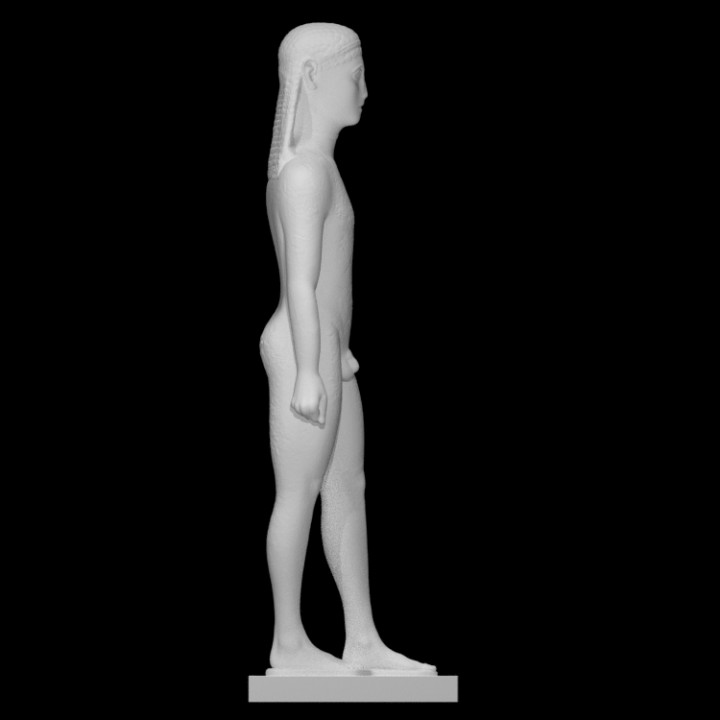 Marble Statue of a Kouros (youth) image