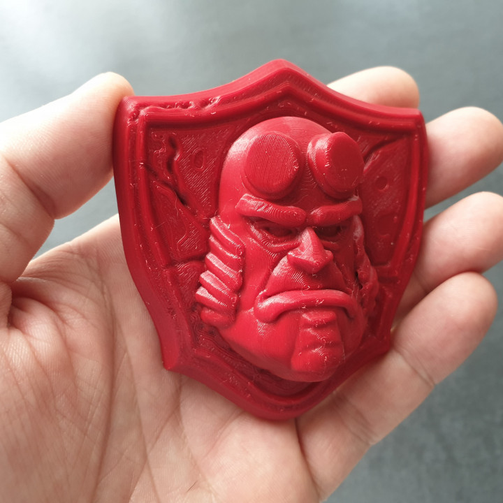 Hellboy badge image