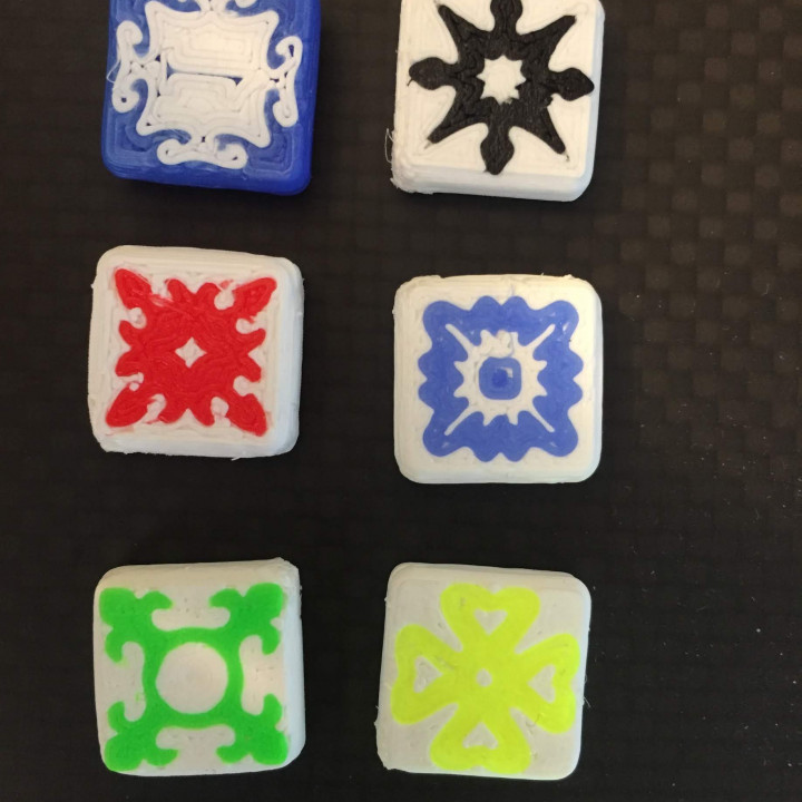 Azul Game Tiles image