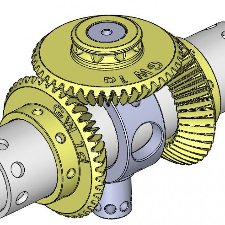 GW 1b - Gear Wheel -bevelled image