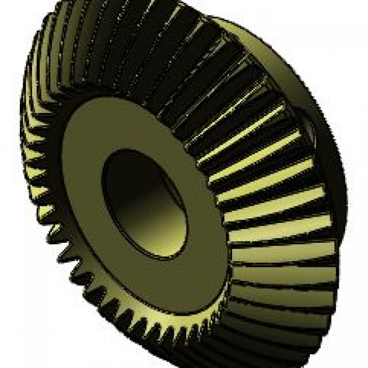 GW 1c - Gear Wheel -bevelled image