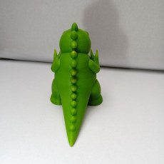 Picture of print of Tiny Godzilla