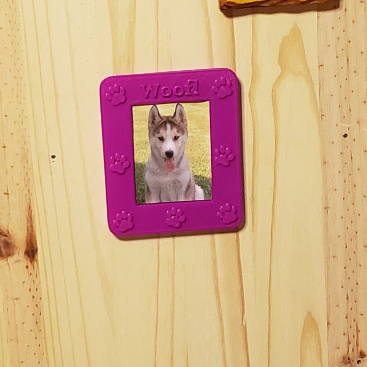 Paw Print Dog Picture Frame image