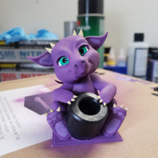 Picture of print of BabyDragon - Pen holder
