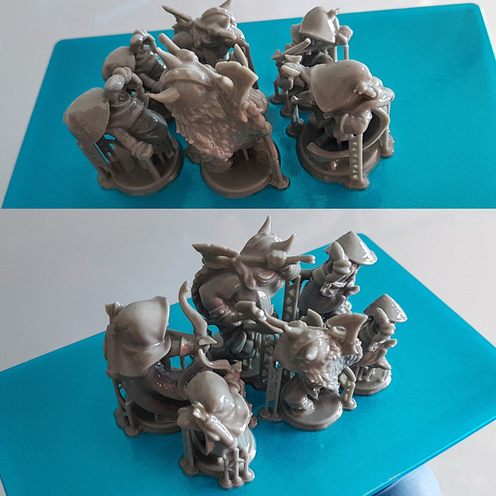 3D Printable RPG Heroes! Set_02 by Arminas Didziokas