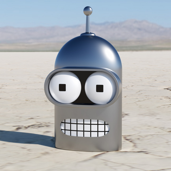 Bender Wall Piece (Mask) image
