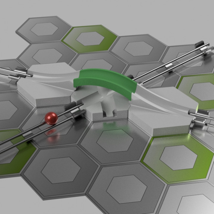 3D Printable Gravitrax compatible bridge by Marcel