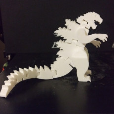 Picture of print of Flexi-Godzilla