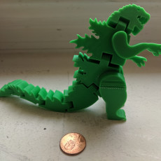 Picture of print of Flexi-Godzilla
