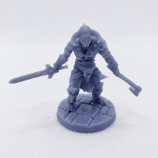 Picture of print of RPG Barbarian- Multipart with build options (32mm scale)