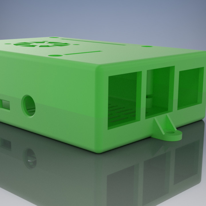 raspberry pi 4 b case 3d print