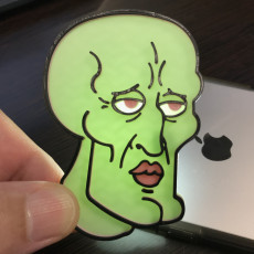 Picture of print of Handsome Squidward