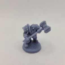 Picture of print of Dwarven Two-Handed Specialists - 2 Modular Units