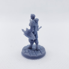 Picture of print of RPG Fighter - Multipart with build options (32mm scale)