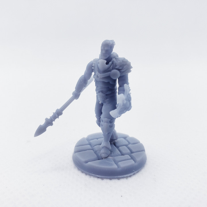 RPG Fighter - Multipart with build options (32mm scale) image