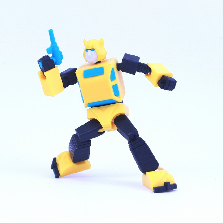 ARTICULATED G1 TRANSFORMERS BUMBLEBEE - NO SUPPORTS image