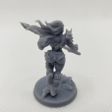 Picture of print of Orc Barbarian - D (Lady) Modular