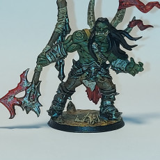 Picture of print of Throgar the Chainbreaker - Orc Barbarian Hero