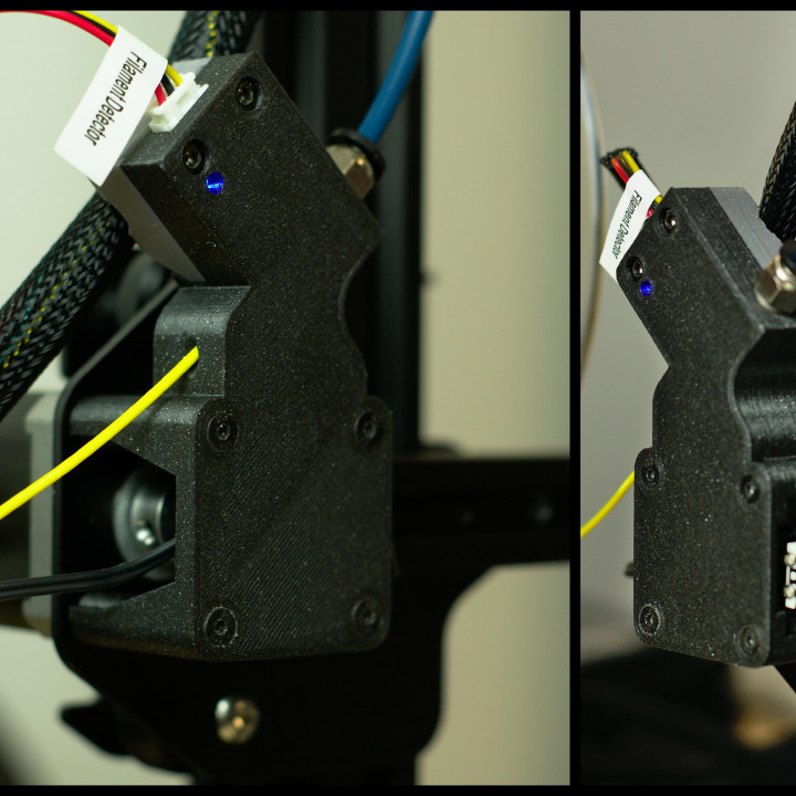 CR10 - CR10S - Ender 3 x-limit switch and filament runout mod for direct drive image