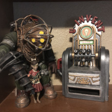 Picture of print of U-Invent Station from Bioshock