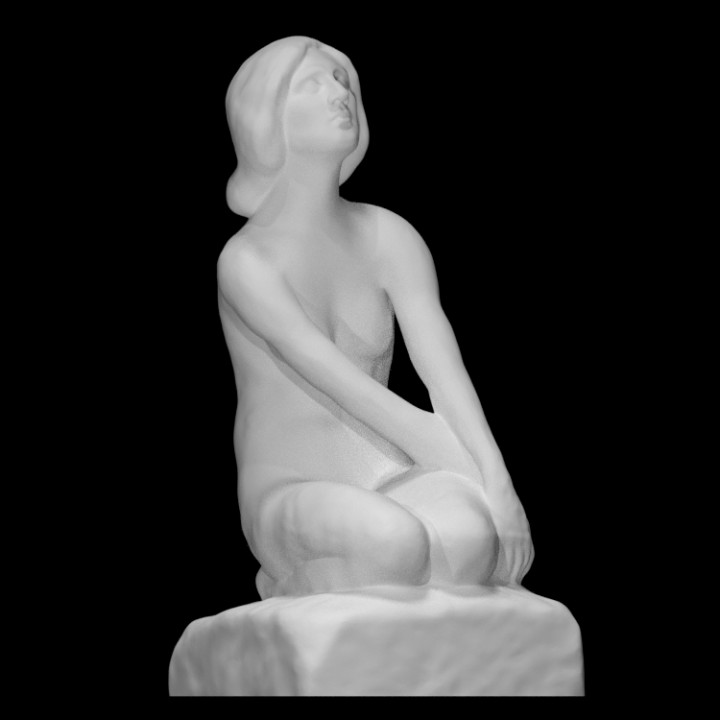 Female Figure (Kneeling) image