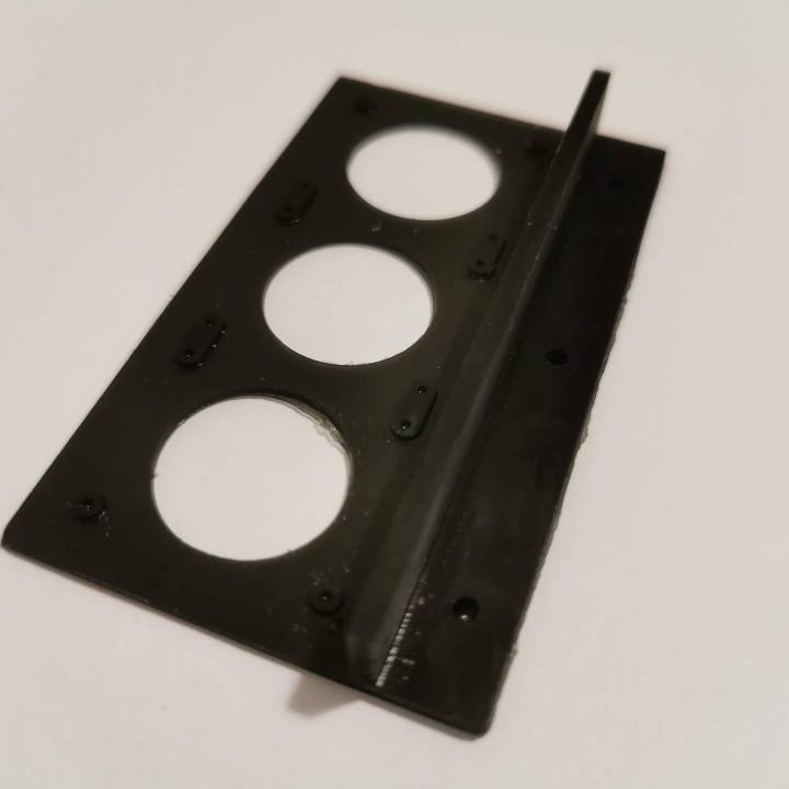Heatbed/Hotend MOSFET Mount for HyperCube image