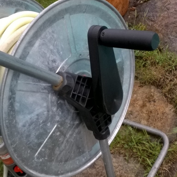 Crank for Garden hose cart image