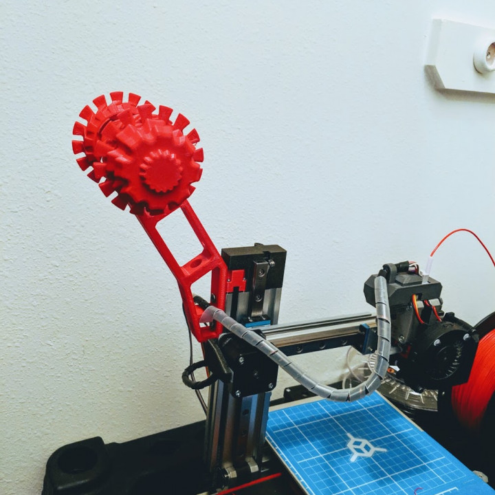 3D Printable Cetus Vertical spool holder by Racush Strago