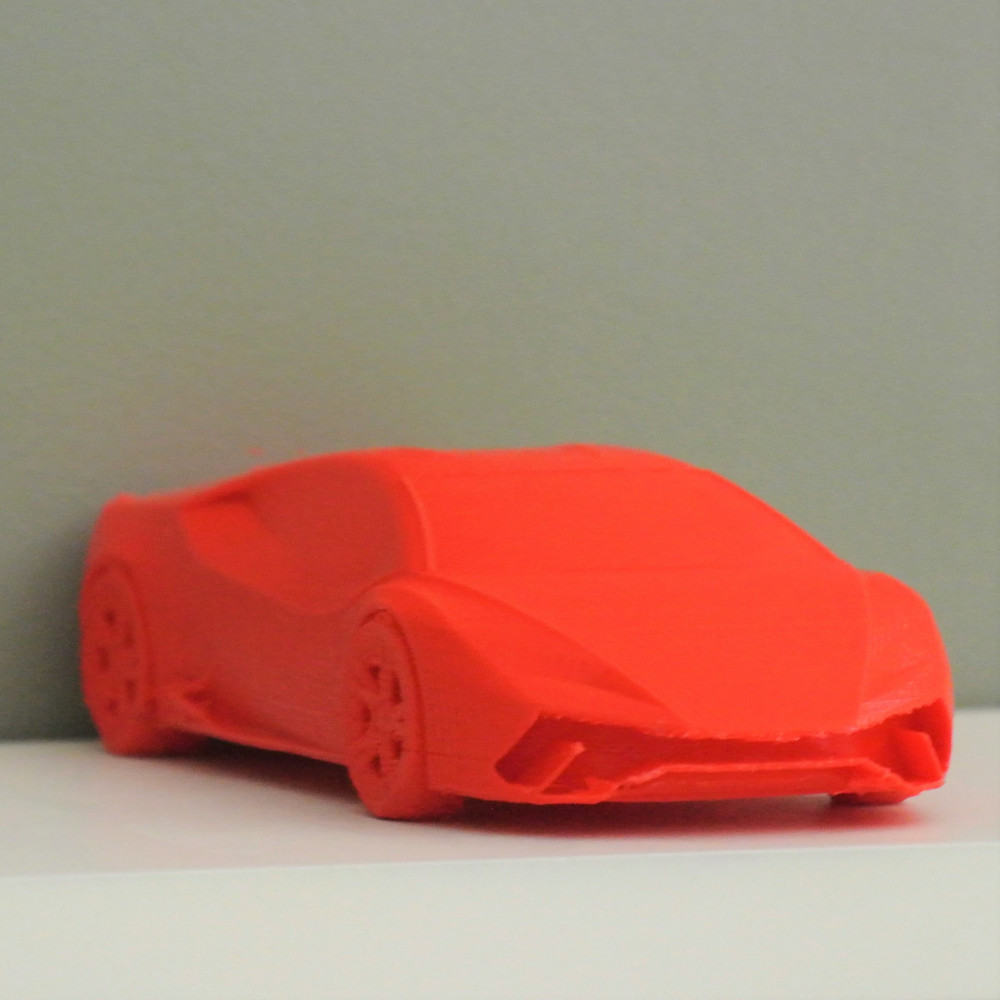 3D Printable Lamborghini Huracan by Corentin Paquet, image size:1000x1000