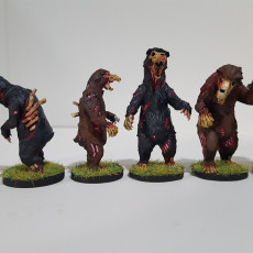 Picture of print of Undead Bears (Pre-Supported)
